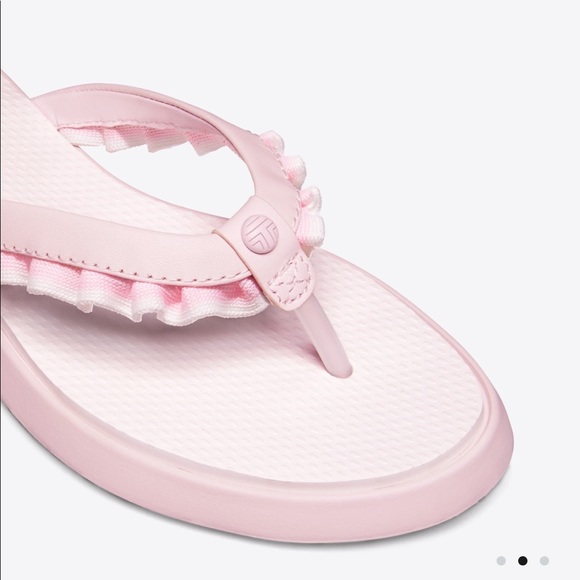 Tory Burch Shoes - 🌸Tory Sport for Tory Burch Ruffle Sandal 🌸